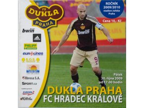 Program, FC Dukla Praha v. FC Vysočina Jihlava, 2009