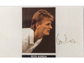 Podpisová karta , Petr Korda