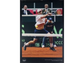 Velkoformátová fotografie, Andy Rodick, Davis Cup Ostrava, 2007 (2)