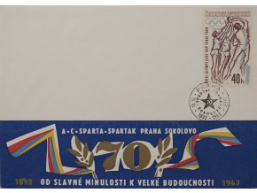 FDC AC SPARTA SPARTAK SOKOLOVO 1963