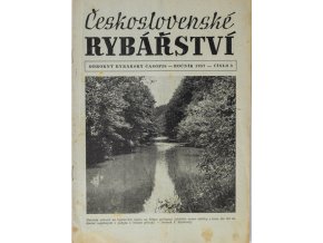 Časopis Československé Rybářství, 51957