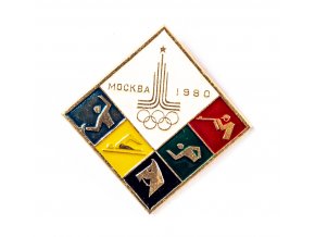 Odznak Olympic, Moscow, 1980 velký