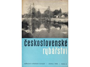 Časopis Československé Rybářství, 41961