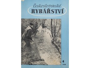 Časopis Československé Rybářství, 41958