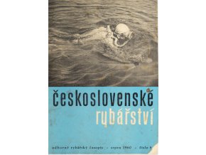 Časopis Československé Rybářství, 81960