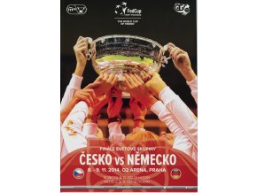 Oficiální program Fed Cup finále, Czech Republic v. Německo 2014