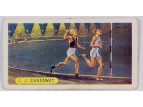 Kartička sběratelská, C. J. Chataway (1)