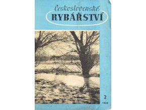 Časopis Československé Rybářství, 21959