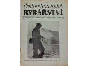 Časopis Československé Rybářství, 101957