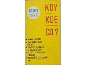 Jaro 77. KDY KDE CO v kopané (1)