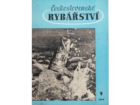 Časopis Československé Rybářství, 91959