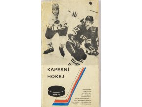 Brožura, Kapesní hokej, 19781979