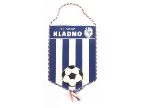 Klubová vlajka TJ SONP Kladno, fotbal
