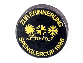 Puk Spengler cup, Davos, 1986