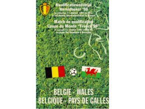 Program fotbal, Q Wereldbaker 98, Belgie v. Wales, 1997