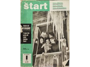 Časopis ŠTART, ročník XII, 5. I. 1966, číslo 1