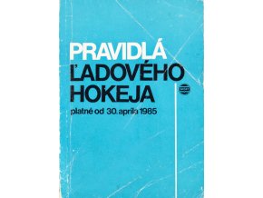 Pravidlá ladového hokeja, 1985