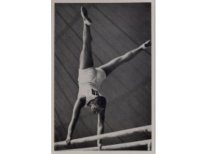Kartička Olympia 1936, Berlin. Kathe Sohnemann 1