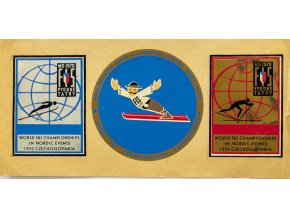 Obtisky dobové, World Ski Championships, Slovakia, 1970 (1)