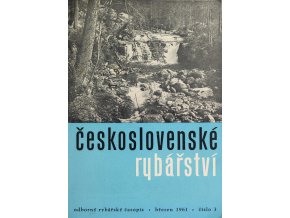 Časopis Československé Rybářství, 31961