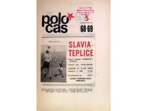 Program Slavia vs. Teplice, 1968 69