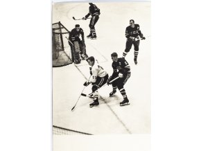 Pohlednice Lední hokej , ČSSR v. USA,ZOH 1964 Innsbruck (1)