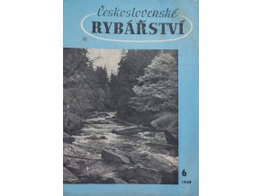 Časopis Československé Rybářství, 61958