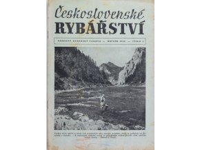 Časopis Československé Rybářství, 41956
