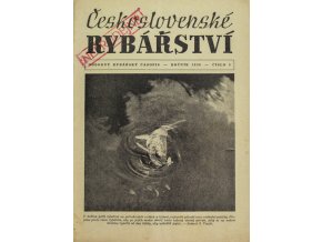 Časopis Československé Rybářství, 51956