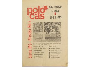 Poločas Slavia Praha vs. Plastika Nitra 1982 83 ( 8 )