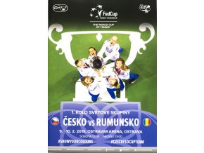 Program, Fed Cup , Česká republika v. Rumunsko, 2019