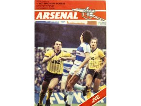 Program Arsenal v. Nottingham Forest, 1983