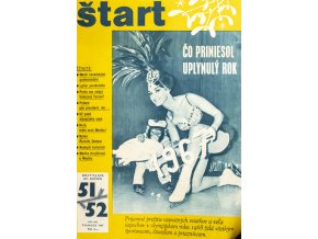 Časopis ŠTART, ročník XII, Vánoce 1967, číslo 52