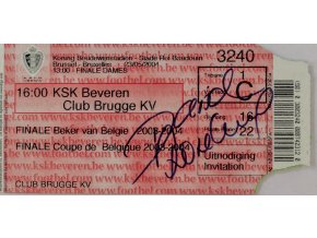 Vstupenka , KSk Beveren v. Club Brugge KV, 2004