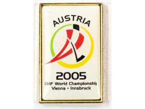Odznak MS hokej 2005 Austria Vienna