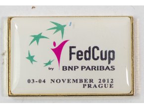 Odznak Fed Cup fina, Prague, 2012