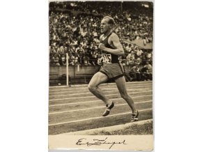 Pohlednice Emil Zátopek, Orbis