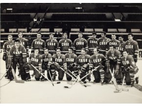Fotografie Československé hokejové národní mužstvo ČSSR, 1970 (1)
