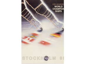 Pohlednice WM, Ice hockey, Stockholm, 1989 II (1)