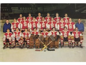 Pohlednice, hokej, Sparta Praha ČKD, 1973 (1)