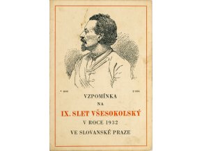 Tiskovina, Vzpomínka na IX. všesokolský slet, 1932 (1)