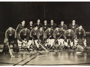 Foto, Reprezentační mužstvo ČSSR MS v hokeji 1959 Československo (1)