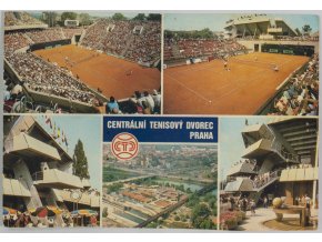Pohlednice Centrální tenisový dvorec, 1986 IV (1)