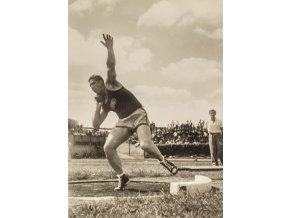 Fotopohlednice čs spartakiáda 1955, Jiří Skobla (1)