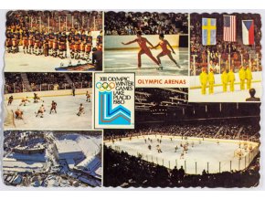 Pohlednice , Olympic Pozdrav z Lake Placid, 1980 (1)