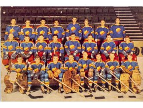 Fotografie pohlednice, hokej, Djurgardens I.F., 1967 (1)