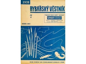 Časopis Rybářský věstník 71938