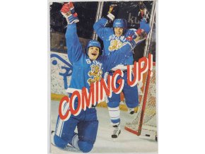 Pohlednice Comming UP, WCH Junior, Hockey, Finlad, 1985 (1)