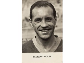 Foto kartička Malé sportovní portréty, Ladislav Novák (1)