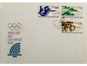 FDC Spiele drr XXIV. Olympiade, 1988